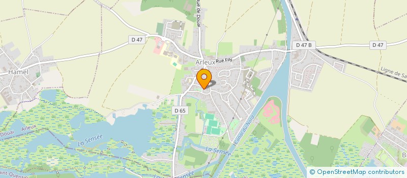 localisation de l'entreprise MONSIEUR JOSE RUAS PIRES  ARLEUX