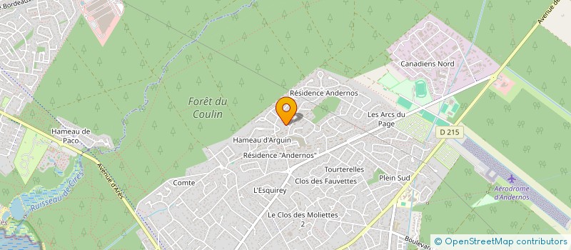 localisation de l'entreprise MONSIEUR JOSE RUBIO  ANDERNOS-LES-BAINS