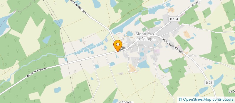 localisation de l'entreprise MONSIEUR JOSE RUELA AMADOR  MONTRIEUX-EN-SOLOGNE