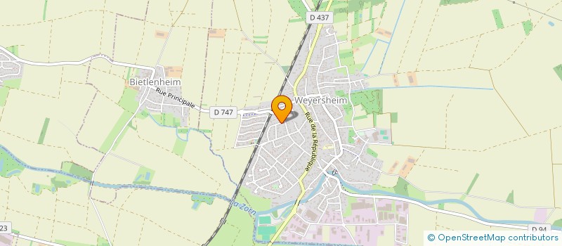 localisation de l'entreprise MONSIEUR JOSE RUIZ  WEYERSHEIM