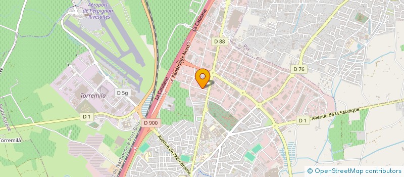 localisation de l'entreprise MONSIEUR JOSE SA SOUSA  PERPIGNAN