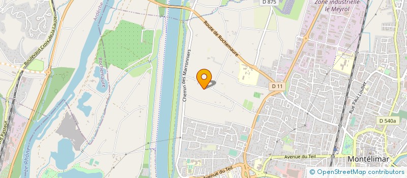 localisation de l'entreprise MONSIEUR JOSE SADIN  MONTELIMAR