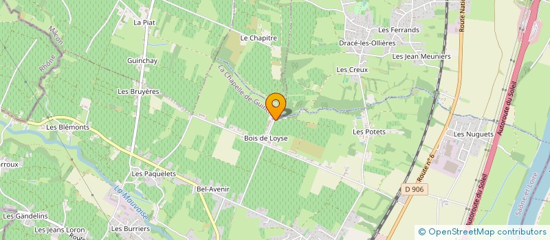 localisation de l'entreprise MONSIEUR JOSE SALGADO MARTINS  LA CHAPELLE-DE-GUINCHAY