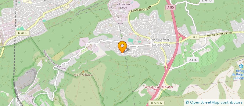 localisation de l'entreprise MONSIEUR JOSE SAN BARTOLOME  ROQUEFORT-LA-BEDOULE