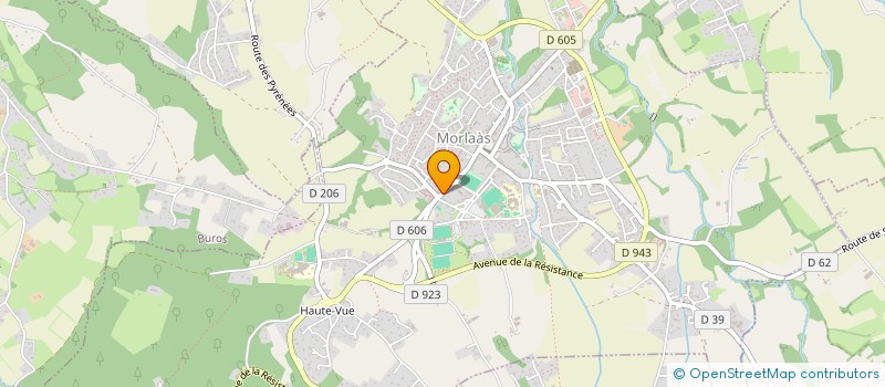 localisation de l'entreprise MONSIEUR JOSE SAN JUAN  MORLAAS