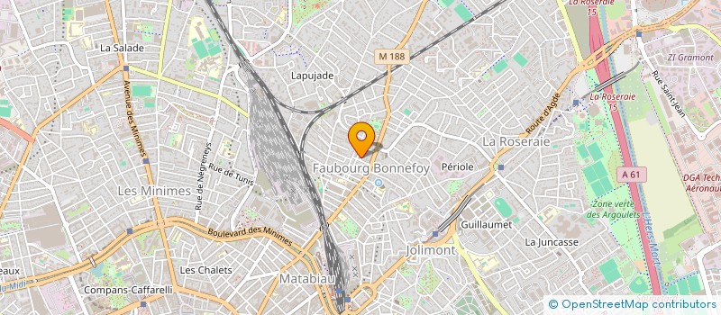 localisation de l'entreprise MONSIEUR JOSE SAN ROMAN à TOULOUSE