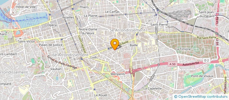 localisation de l'entreprise MONSIEUR JOSE SANCHES CORREIA à MARSEILLE