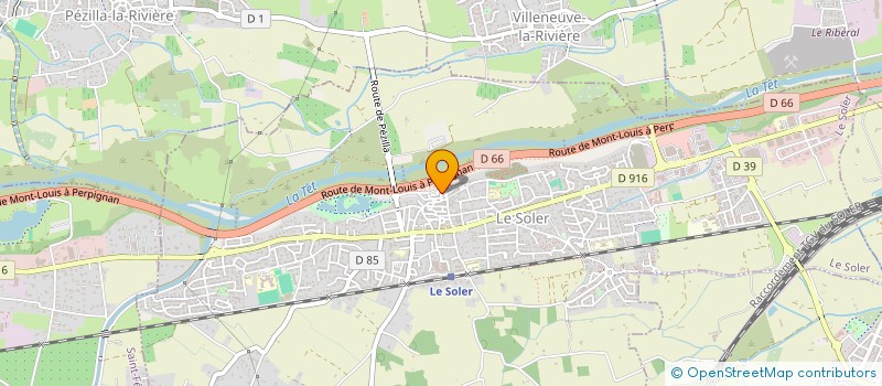 localisation de l'entreprise MONSIEUR JOSE SANCHEZ  LE SOLER