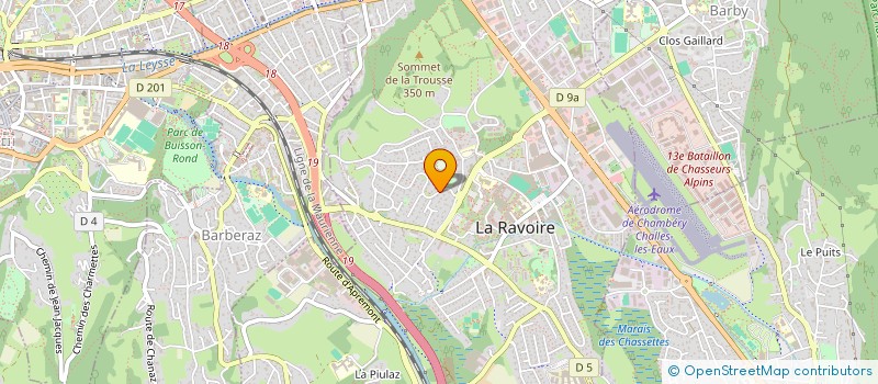 localisation de l'entreprise MONSIEUR JOSE SANCHEZ à LA RAVOIRE
