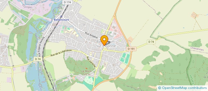localisation de l'entreprise MONSIEUR JOSE SANCHEZ LA FUENTE à BALLANCOURT-SUR-ESSONNE