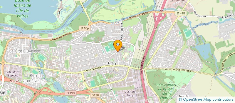 localisation de l'entreprise MONSIEUR JOSE SANTAMARIA SERRANO  TORCY