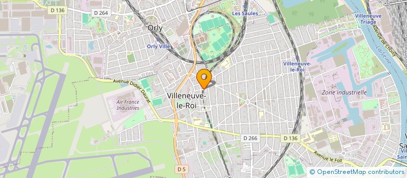 localisation de l'entreprise MONSIEUR JOSE SANTANA FERREIRA à VILLENEUVE-LE-ROI