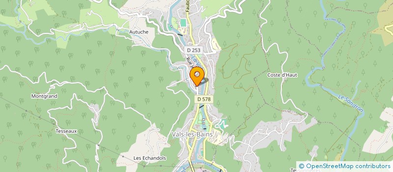 localisation de l'entreprise MONSIEUR JOSE SANTIAGO à VALS-LES-BAINS