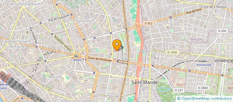 localisation de l'entreprise MONSIEUR JOSE SANTOS  PARIS