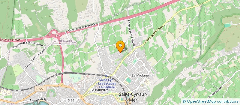 localisation de l'entreprise MONSIEUR JOSE SANTOS CORDON à SAINT-CYR-SUR-MER
