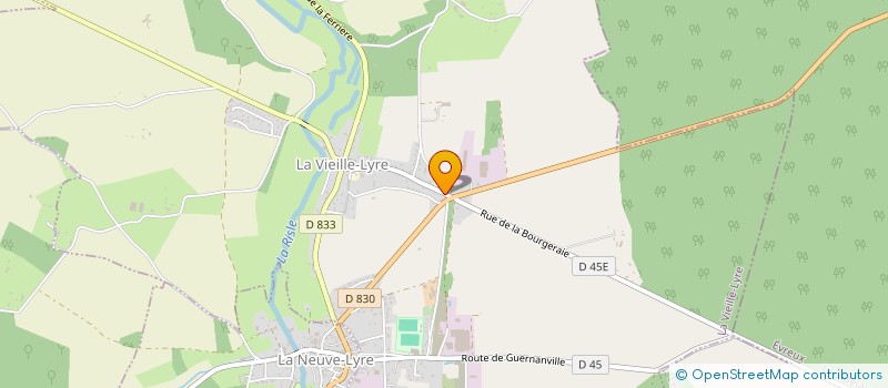 localisation de l'entreprise MONSIEUR JOSE SANTOS DE FERITAS MOREIRA  LA VIEILLE-LYRE