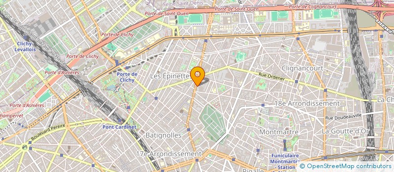 localisation de l'entreprise MONSIEUR JOSE SANUDO à PARIS