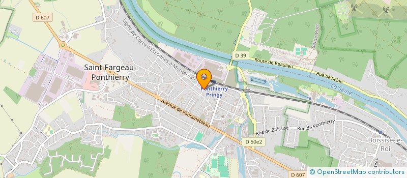localisation de l'entreprise MONSIEUR JOSE SARAIVA à SAINT-FARGEAU-PONTHIERRY