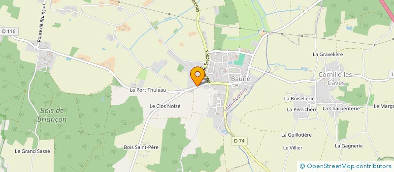 localisation de l'entreprise MONSIEUR JOSE SAUDUBOIS à MAZE-MILON