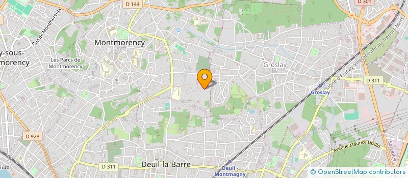 localisation de l'entreprise MONSIEUR JOSE SEBBAH  MONTMORENCY