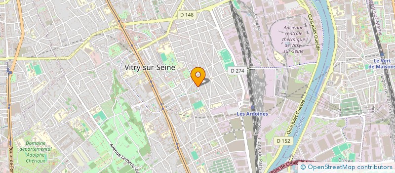 localisation de l'entreprise MONSIEUR JOSE SEBELOUE à VITRY-SUR-SEINE
