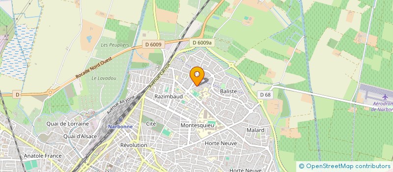 localisation de l'entreprise MONSIEUR JOSE SERVIOLE  NARBONNE