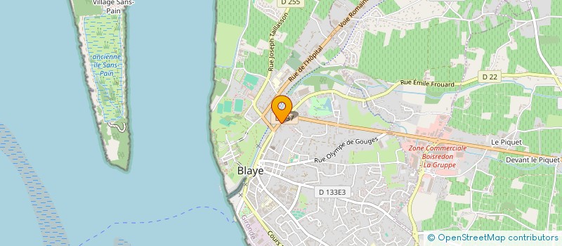 localisation de l'entreprise MONSIEUR JOSE SEVILLA CORRALES à BLAYE