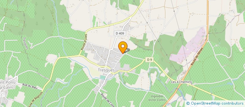 localisation de l'entreprise MONSIEUR JOSE SIMOES GOMES  TRESQUES