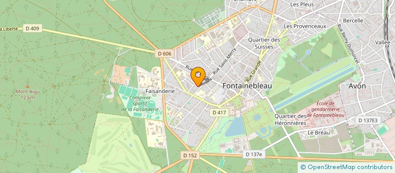 localisation de l'entreprise MONSIEUR JOSE SOARES à FONTAINEBLEAU