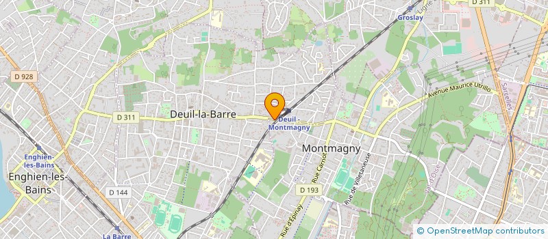 localisation de l'entreprise MONSIEUR JOSE SOARES  MONTMAGNY