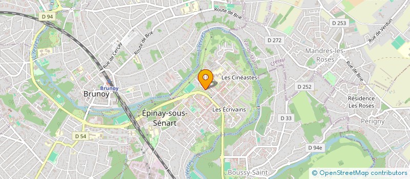 localisation de l'entreprise MONSIEUR JOSE SOARES  EPINAY-SOUS-SENART