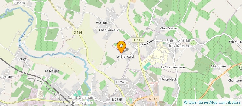 localisation de l'entreprise MONSIEUR JOSE SOARES  SAINT-MARTIAL-DE-VITATERNE