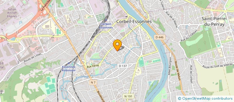 localisation de l'entreprise MONSIEUR JOSE SOARES MARTINS à CORBEIL-ESSONNES