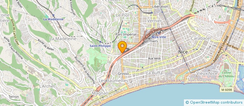 localisation de l'entreprise MONSIEUR JOSE SOBRAL à NICE