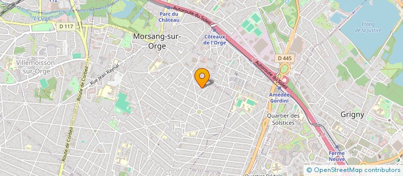 localisation de l'entreprise MONSIEUR JOSE SOBRAL MARTINS à MORSANG-SUR-ORGE