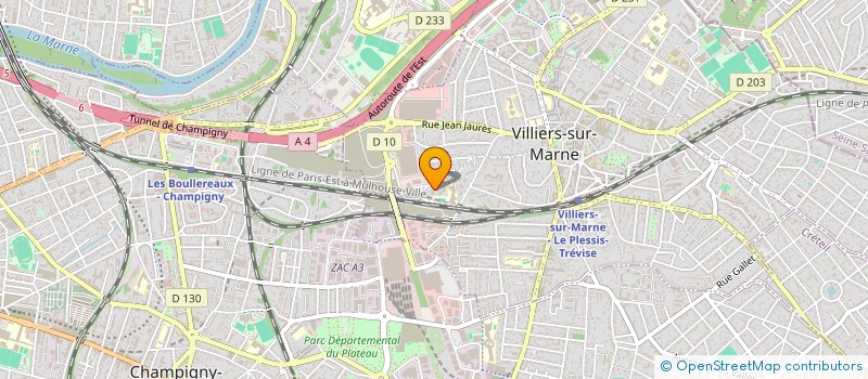localisation de l'entreprise MONSIEUR JOSE SOBREIRA à VILLIERS-SUR-MARNE