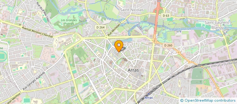localisation de l'entreprise MONSIEUR JOSE SOLANILLOS à ARRAS