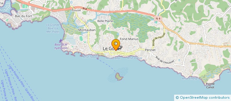 localisation de l'entreprise MONSIEUR JOSE SOLVAR à LE GOSIER