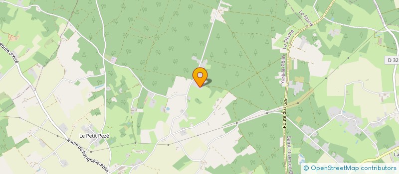 localisation de l'entreprise MONSIEUR JOSE TABARES GARCIA  YVRE-LE-POLIN