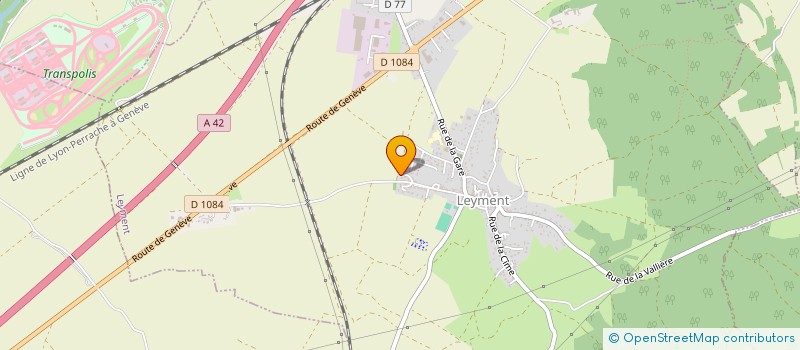 localisation de l'entreprise MONSIEUR JOSE TAVARES SEQUEIRA  LEYMENT