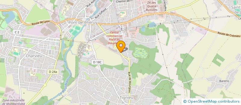 localisation de l'entreprise MONSIEUR JOSE TEDESCO à TIGNIEU-JAMEYZIEU