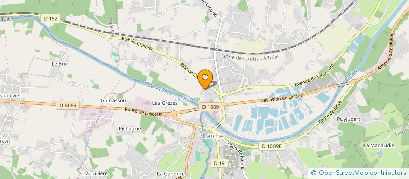 localisation de l'entreprise MONSIEUR JOSE TEIXEIRA  SAINT-PANTALEON-DE-LARCHE