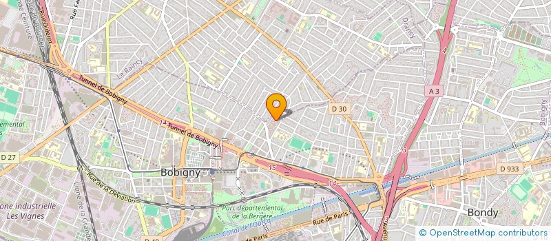 localisation de l'entreprise MONSIEUR JOSE TEIXEIRA à BOBIGNY