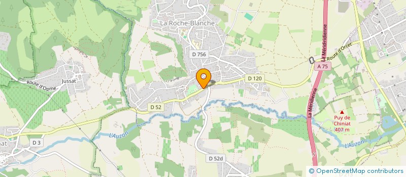 localisation de l'entreprise MONSIEUR JOSE TEIXEIRA ALVES  LA ROCHE-BLANCHE