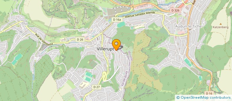localisation de l'entreprise MONSIEUR JOSE TEIXEIRA DA ROCHA à VILLERUPT