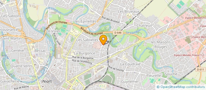 localisation de l'entreprise MONSIEUR JOSE TEIXEIRA DE SOUZA à NIORT