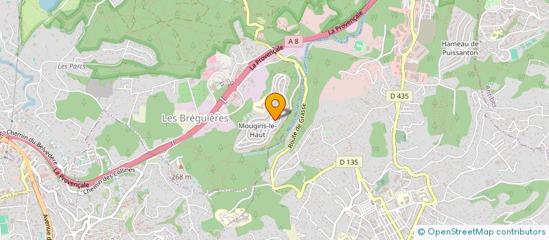 localisation de l'entreprise MONSIEUR JOSE TEIXEIRA FERNANDES à MOUGINS