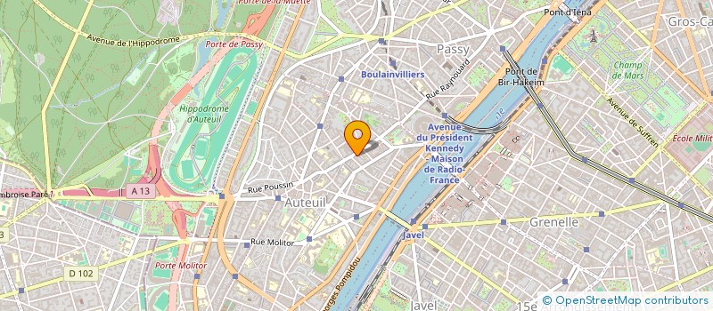 localisation de l'entreprise MONSIEUR JOSE TORRES DA CRUZ  MEUDON