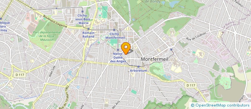 localisation de l'entreprise MONSIEUR JOSE TOSCANO VIDOSA  MONTFERMEIL