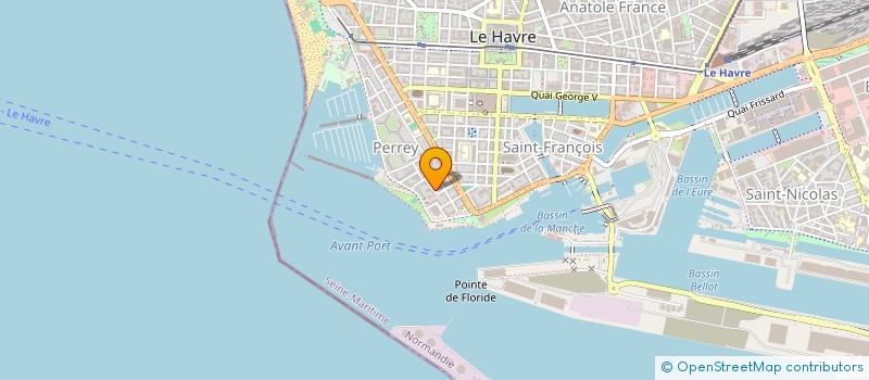 localisation de l'entreprise MONSIEUR JOSE TOTO à LE HAVRE